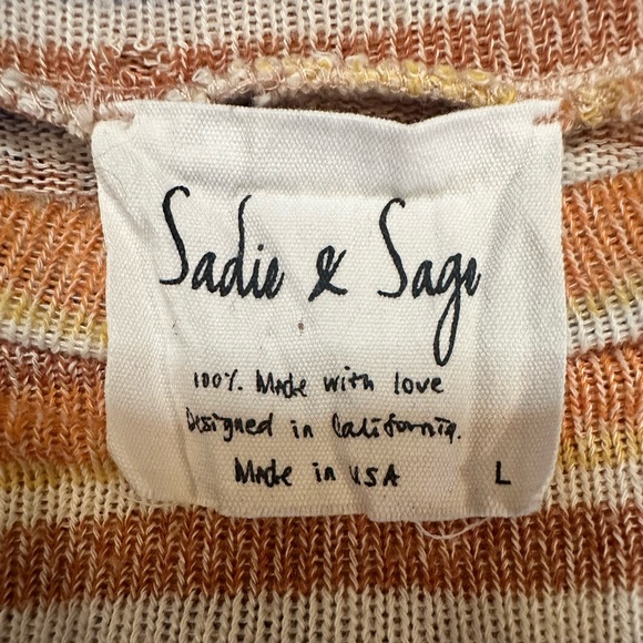 Sadie & Sage So Right Stripe Dolman Top - Picture 5 of 5